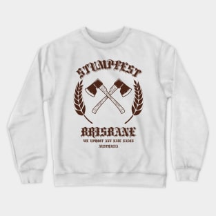 stumpfest brown Crewneck Sweatshirt